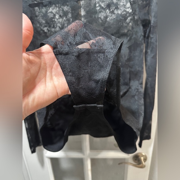 NWOT H&M LACE MESH BODYSUIT - Picture 6 of 6